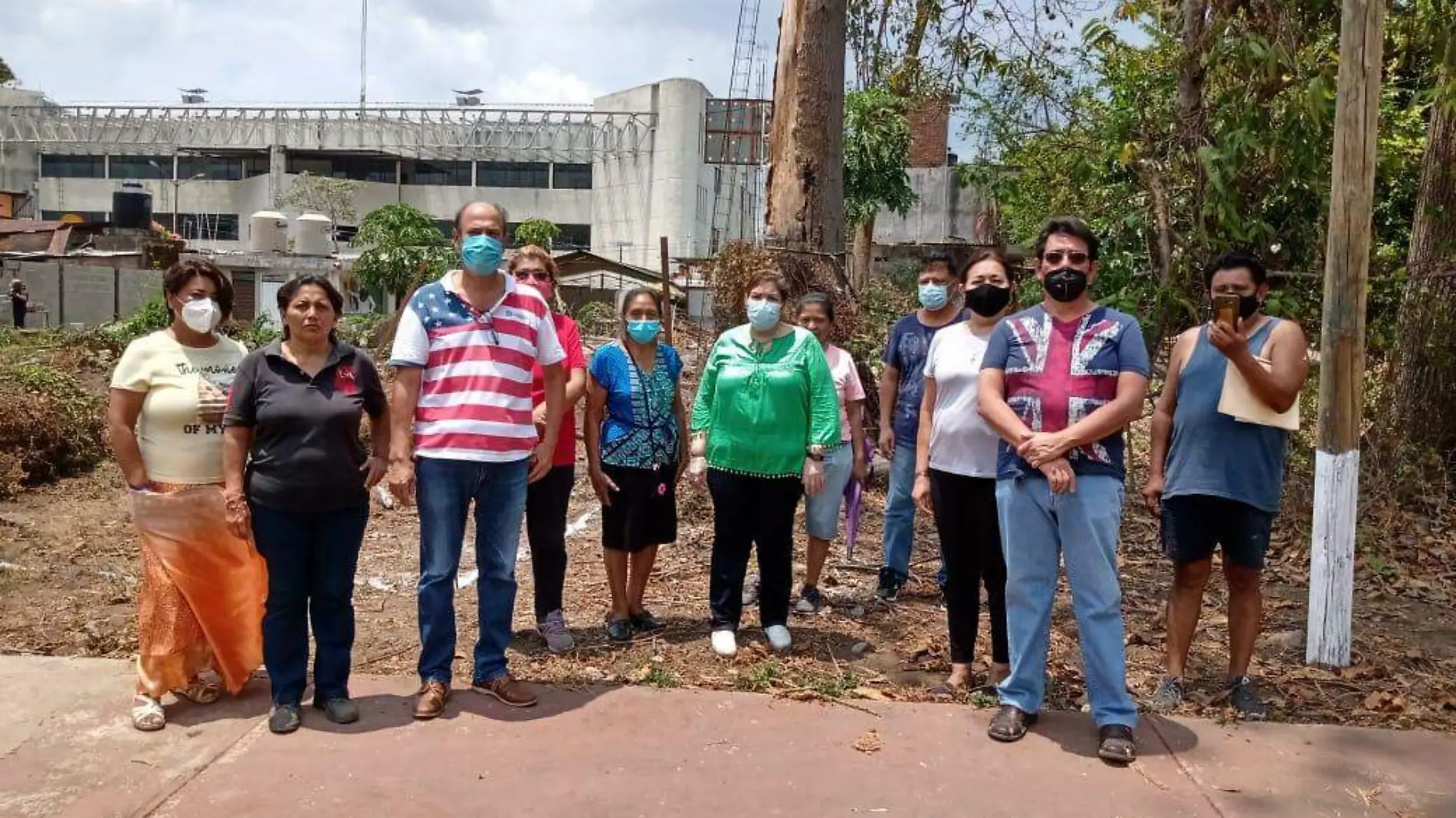 Habitantes del fraccionamiento